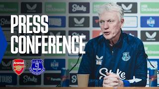 ARSENAL prieš EVERTON | David Moyeso spaudos konferencija apie Premier League