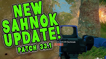 New Sahnok Destruction will change EVERYTHING! | PUBG Update 33.1