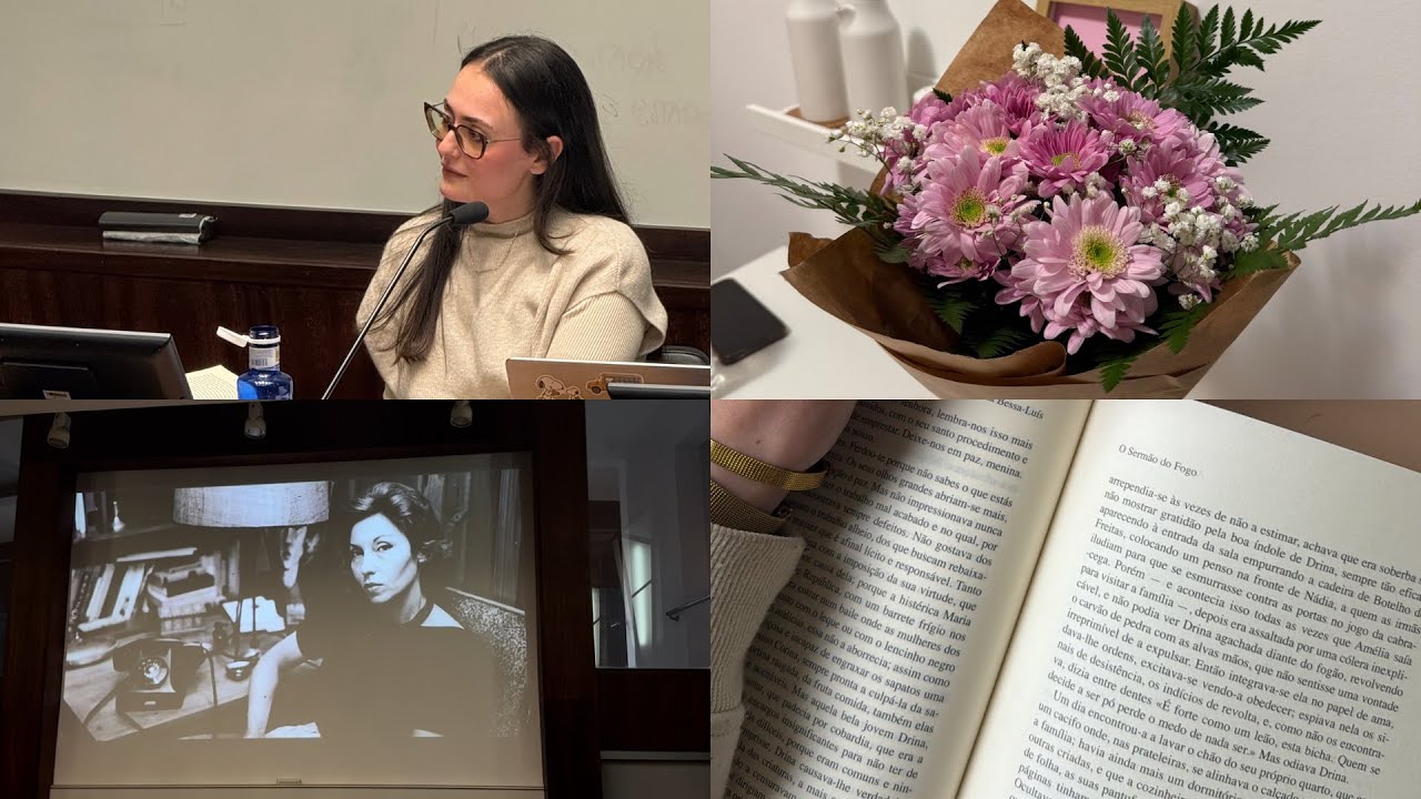 Minha semana em palestra, revista, Clarice Lispector e publicações - VLOG 