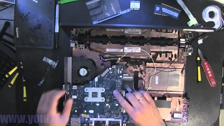 ACER ASPIRE 5552 take apart video, disassemble, how to open disassembly