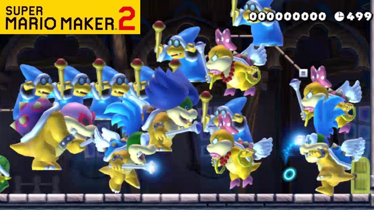 SUPER MARIO MAKER 2 - KOOPALINGS BOSS RUSH & AUTO LEVEL STAGES [Nintendo Switch]