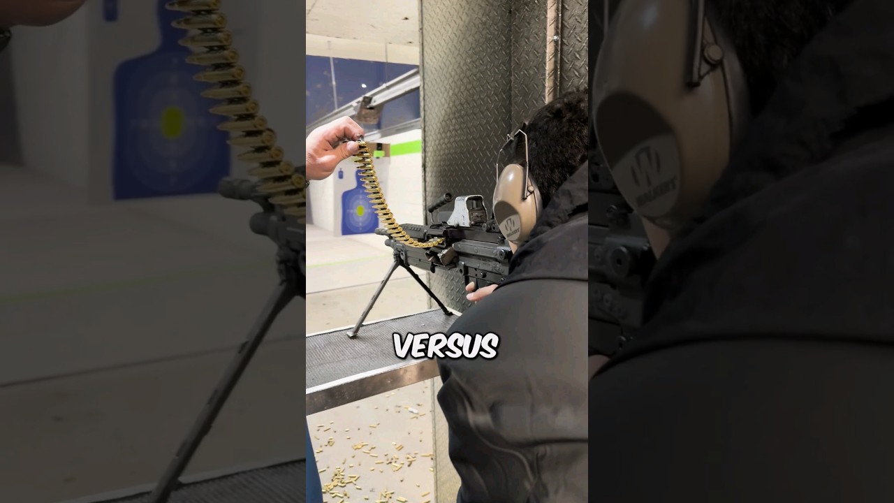 as&iacute; suena la M249 en la vida real VS video juegos