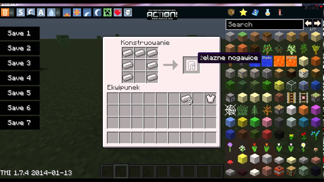 PORADNIK Minecraft #1 odc.Jak zrobić zbroje. - YouTube