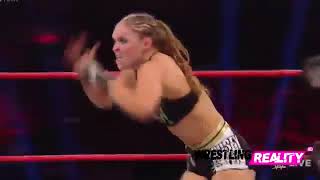 Ronda Rousey Vs Belly On Monday Night Raw,, Ronda Beat Belly