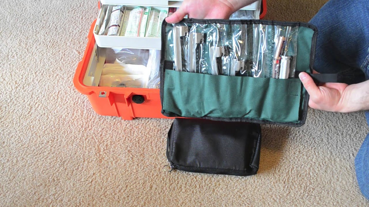 Advanced First Aid Kit Pelican 1460 EMS Case YouTube