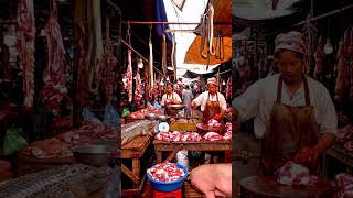 Unseen World of Traditional Wet Markets Exotic Meats, Fresh Cuts & Local Culture #asianmarket #food