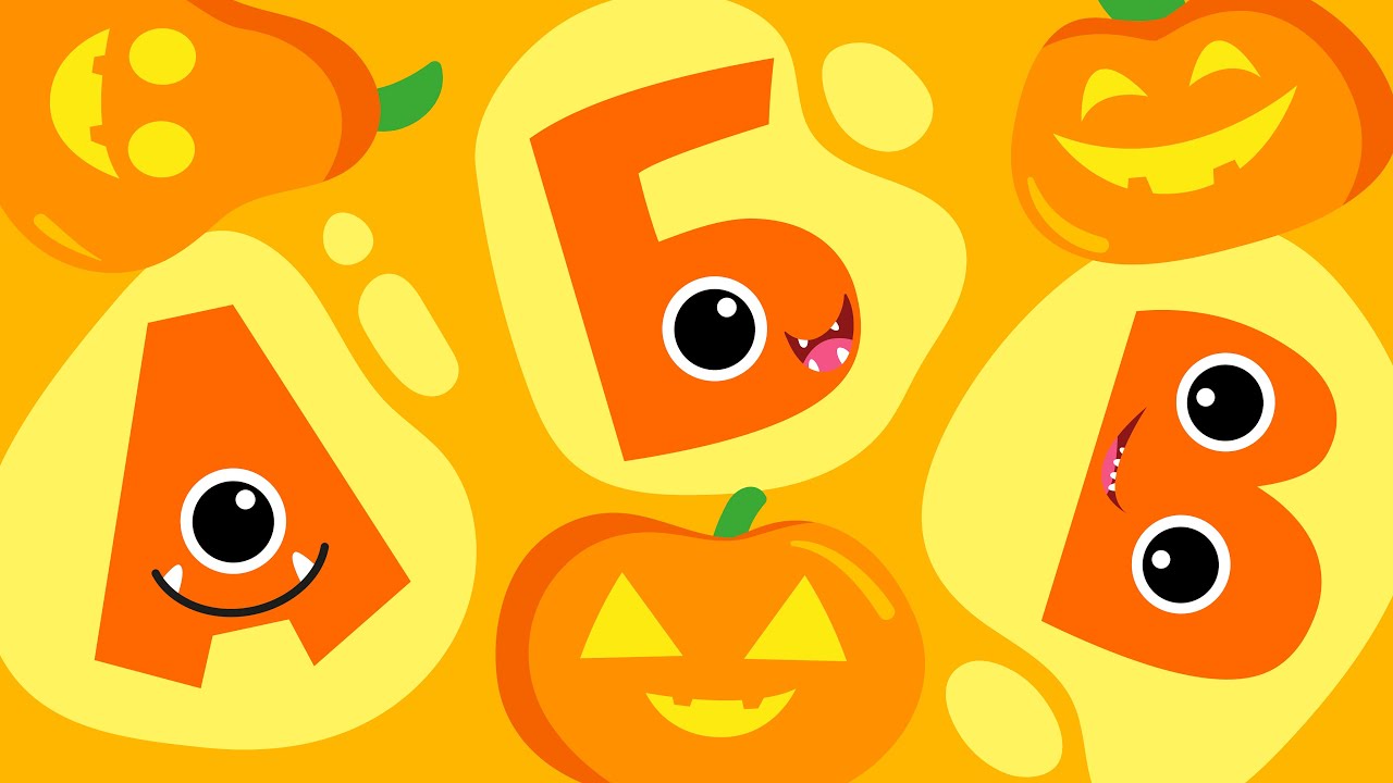 АБЕТКА на Хелловін 🎃 Пісні українською для дітей 👻