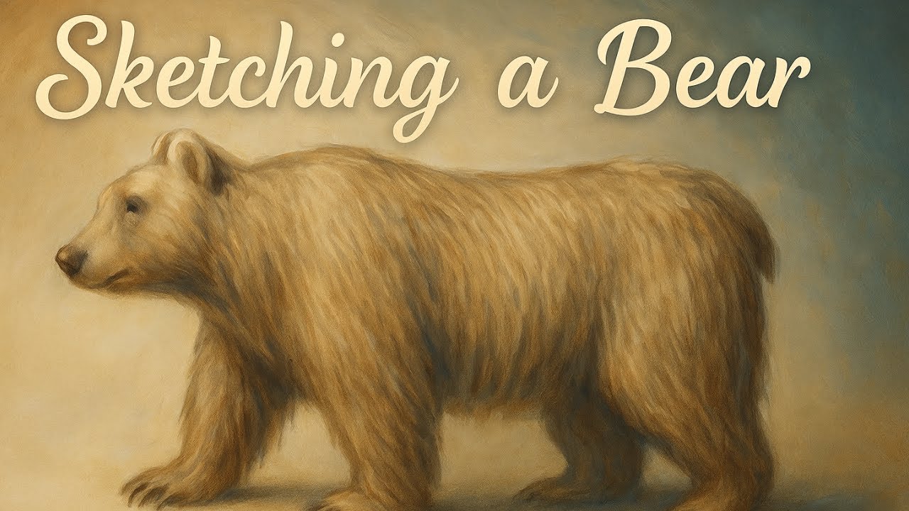 Sketching a Bear | Shaking Hands Arts with Fralins and Friends