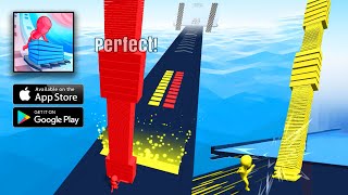 Stack Colors! 👸👗 BIG UPDATE All Levels Mobile Gameplay Walkthrough (iOS, Android) screenshot 3