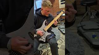 ascend by the dooo guitar cover 🎸  #shorts #viralvideo #guitarist #metalfans #metalsolo Levi Plays Guitar
