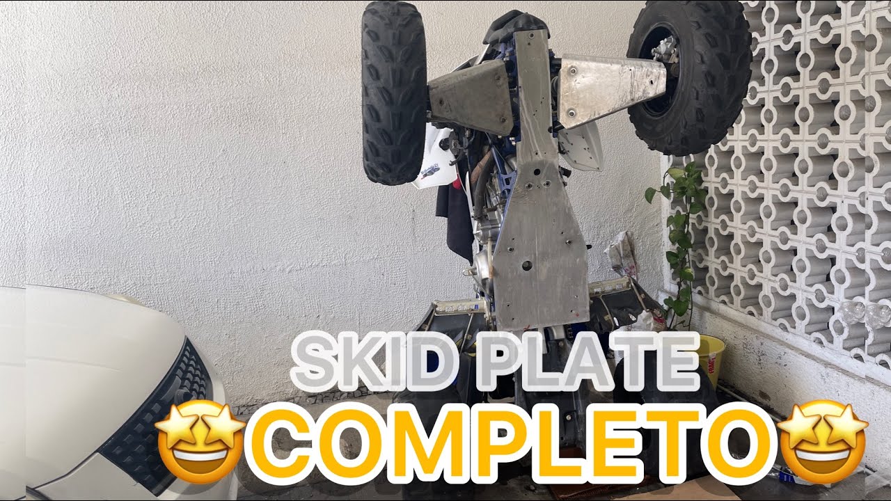 INSTALADO SKID PLATE RAPTOR 700🔩 R.gasfo21📹 YouTube