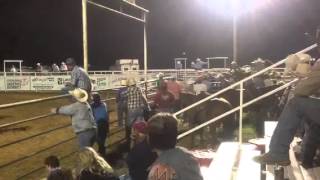 Mike Bacon heading on Bruce at Boswell, Ok UPRA rodeo