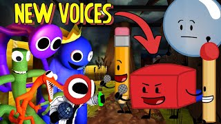 Rainbow Friends VS BFDI 🎶 Friends To Your End but Battle for Dream Island Characters Sing It