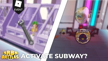 This is how we will activate the subway... | RB Battles | Roblox