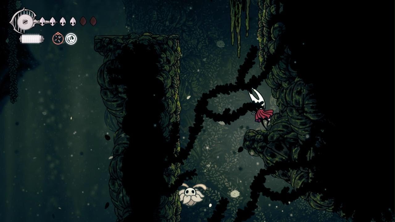 Hollow Knight: Silksong - Sister Splinter boss skip for Cling Grip (wall climb) ability, Part 1