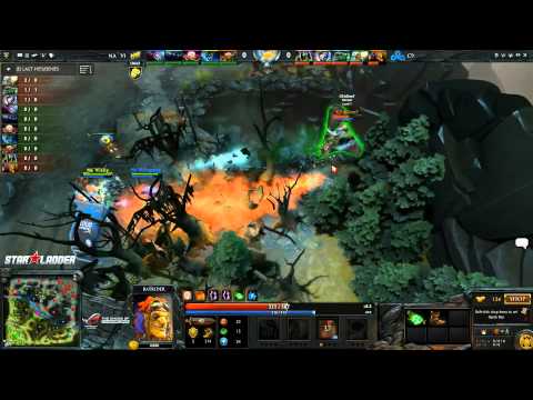 Na'Vi vs Cloud 9 (Starladder IX Europe - Group Stage) [Big Showdown!]