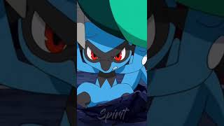 Riolu evolves to Lucario #pokemon Riolu evolves to Lucario #pokemon