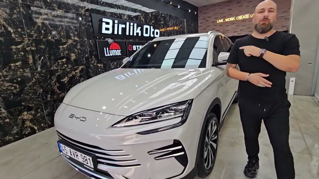 BYD Stek Boya Koruma Filmi Tech Crystal Seramik Kaplama LLumar Cam Filmi