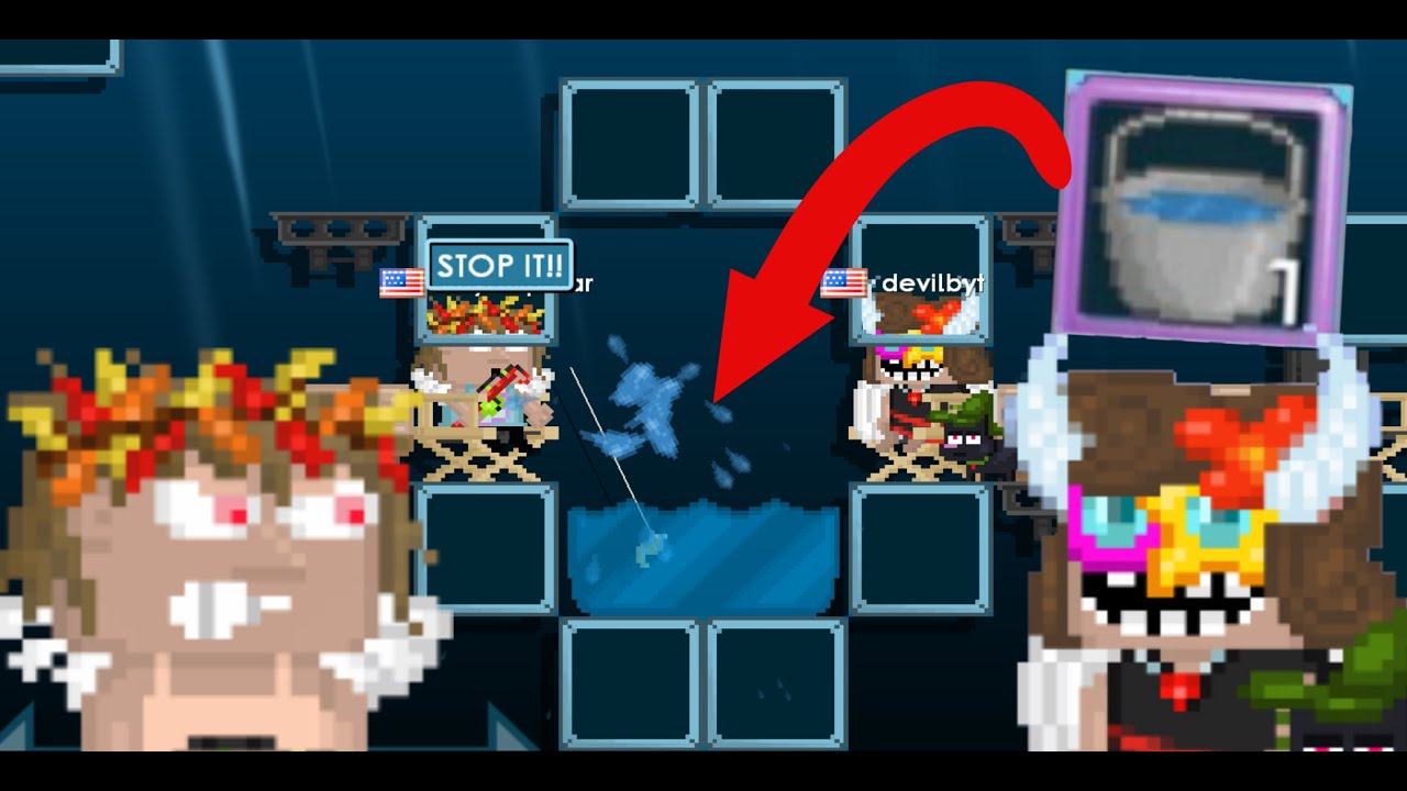 Growtopia Fishing Prank! (Funny)