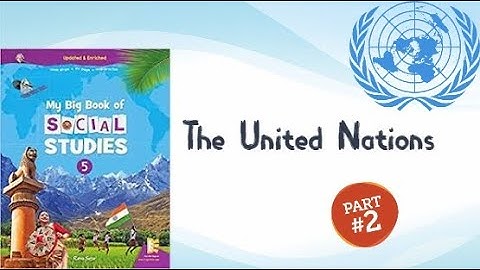 Class 5 S.St Chapter 19 The United Nations (part 2)