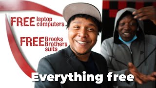 FREE Computers & FREE $1300 Brooks Brothers Suits to Group Home Youth + INTERVIEWS espa ol e ing