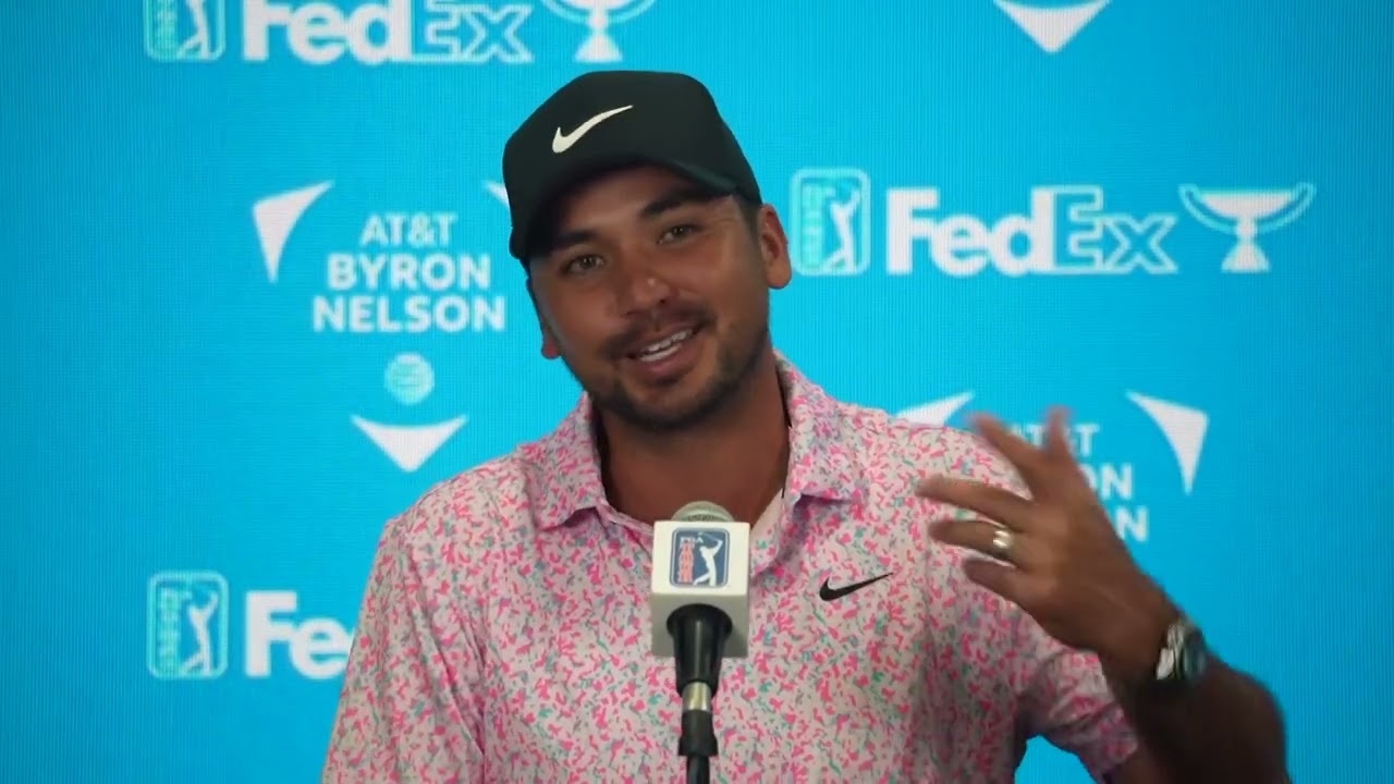 Jason Day Winner Sunday Flash Interview 2023 ATandT Byron Nelson © PGA Tour