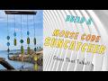 Hidden Message in Glass?! | Morse Code Suncatcher Build