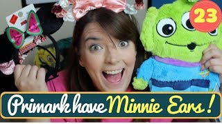 BRAND NEW Primark Disney Haul August 2018 | So many cute Minnie Ears!! Krispysmore Vlogust day 23