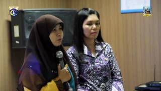 Bimbingan Teknis Penerapan Aplikasi Sistem Infomasi - Senin 16 Mei 2016