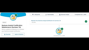 Maintain Your Business Analyst Certification for Summer ’25