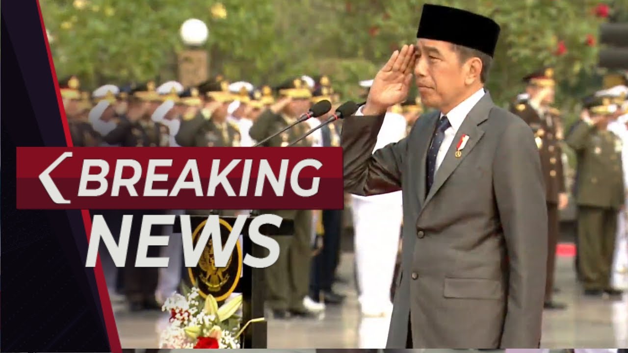 BREAKING NEWS - Presiden Jokowi Pimpin Upacara Peringatan Hari Pahlawan 2023 di TMP Kalibata Jakarta