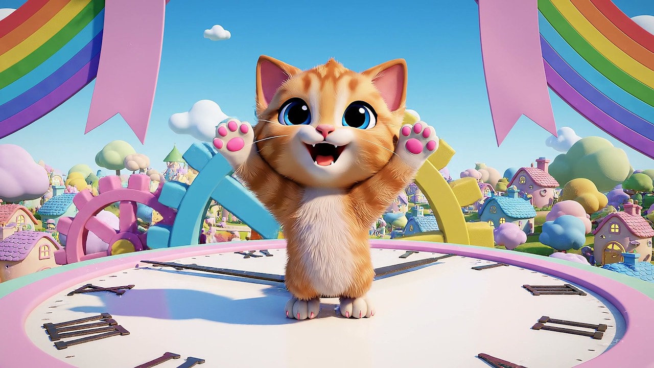 Persecución del Ratón Veloz en Hickory Dickory Dock | Rimas Infantiles y Canciones de Acción