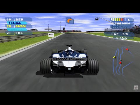 F1 Career Challenge - PS2 Gameplay (4K60fps)