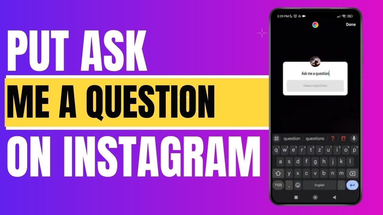 How to Put Ask Me a Question on Instagram Story ?