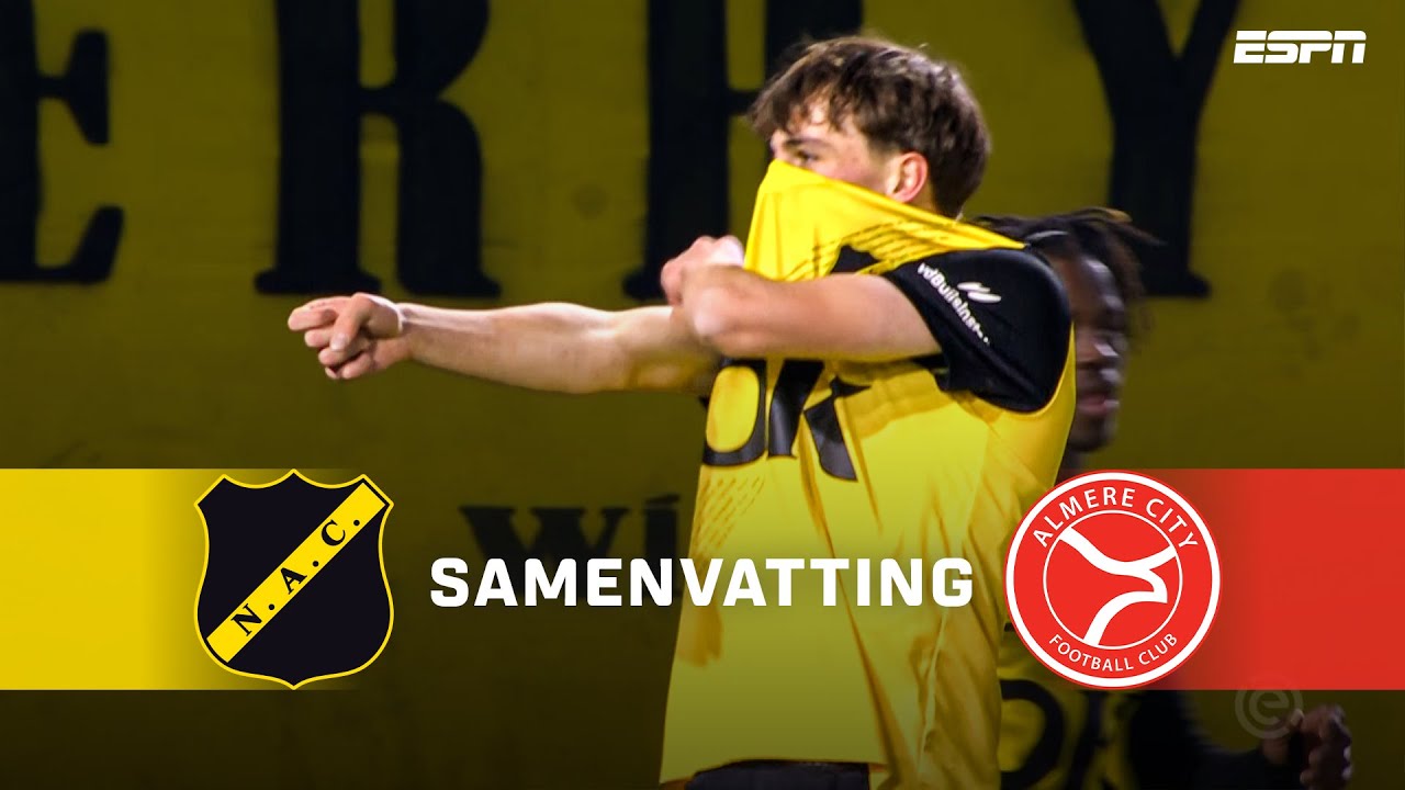 🇸🇰 LEO SAUER KRULT OP PRACHTIGE WIJZE RAAK 💫 | Samenvatting NAC Breda - Almere City