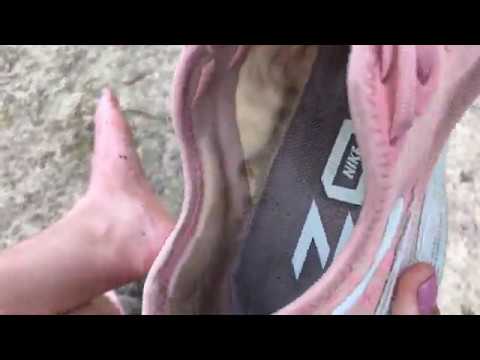 Outcome of Kate's 30 km trial walk in brand new Nike Pegasus Turbo 2...