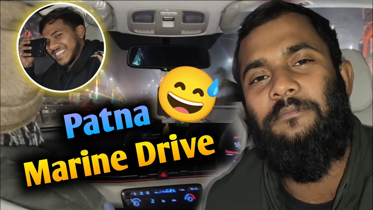 Bhaiyo ke sath me Patna Marine Drive 😅 