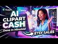 Clipart Spark Bot Tutorial: Create Etsy Clipart Bundles FAST with AI💸 | Canva, Artistly, Chatgpt 🎨🖌️