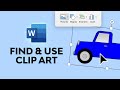 Find  use clip art in microsoft word