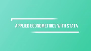 Applied Econometrics with STATA : Session VI
