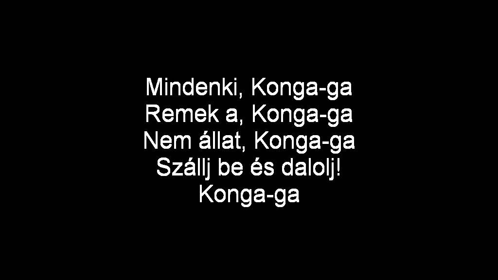 (Hungarian) Penguins of Madagascar Conga King Lyrics YouTube