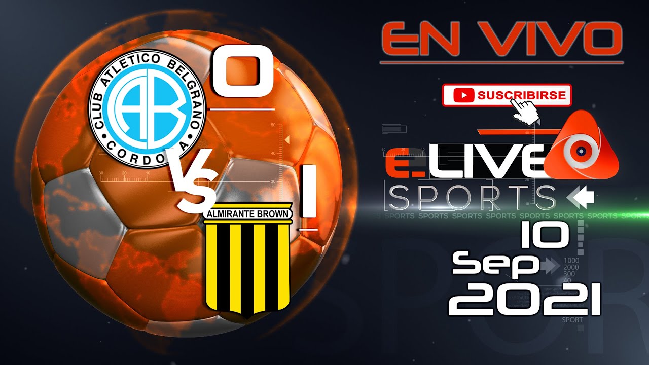 Belgrano 0 Vs 1 Club Almirante Brown En Vivo I Argentina Primera Nacional I 10 09 2021 Youtube
