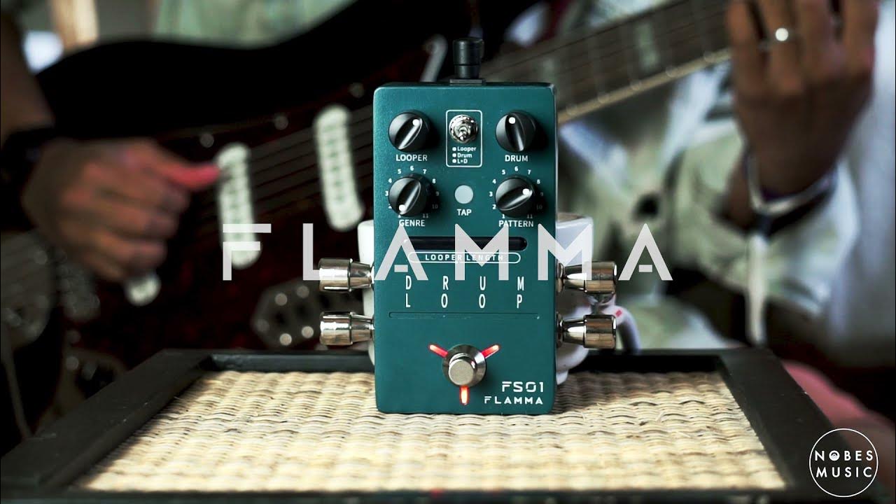 Flamma FS01 drum machine & phrase loop pedal YouTube