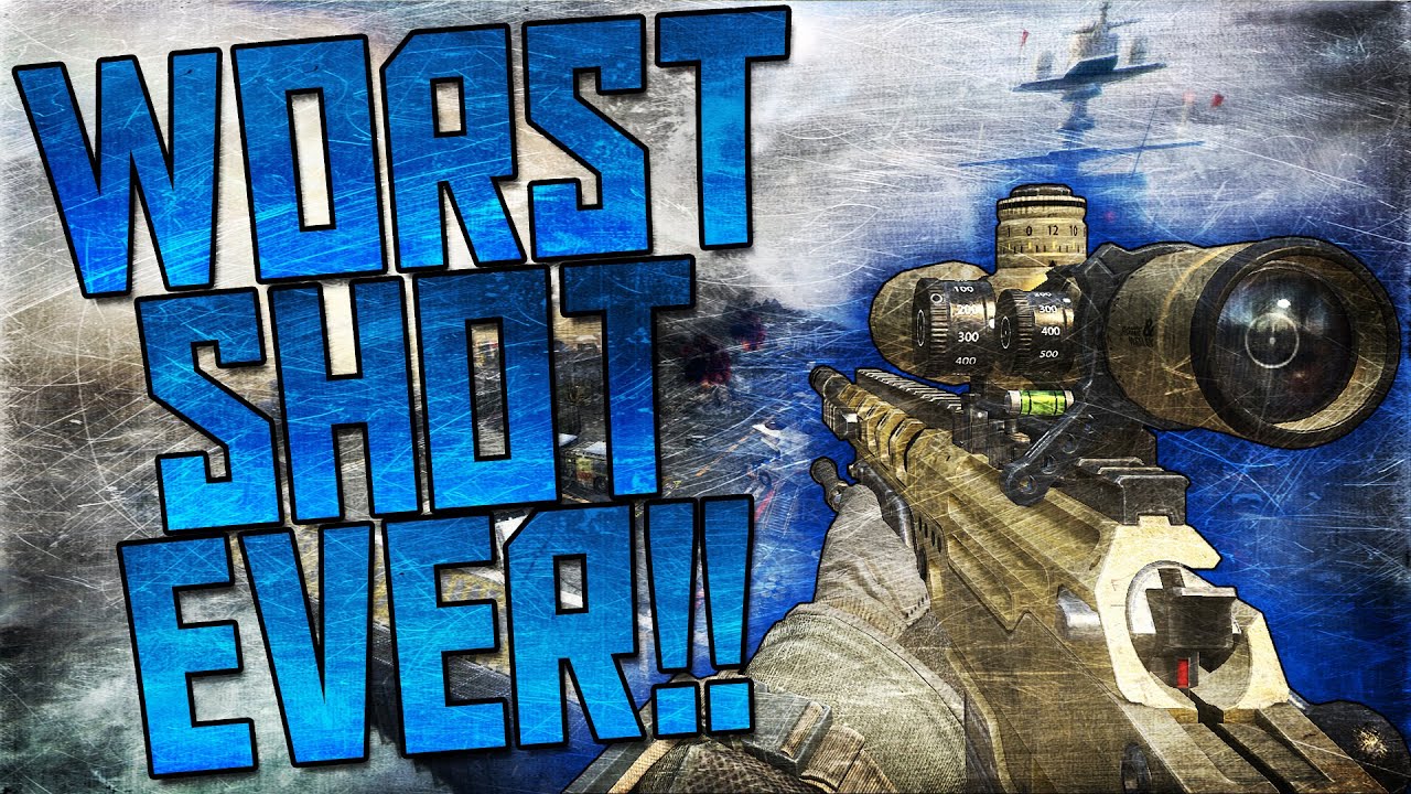 HIT THE WORST SHOT IN HISTORY!! (BO2)