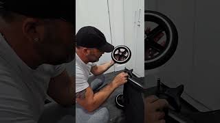 graco outpace lx stroller rear wheel  break problem solved