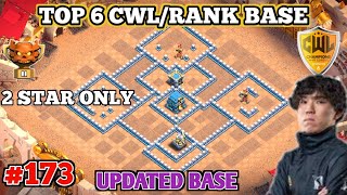 Top th12 war base 2026 th12 Cwl Base Link 2026 (Top6) Clash of Clans - Town Hall 12 WAR Base #173
