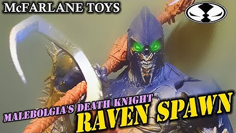 Mcfarlane Toys - Raven Spawn action figure review & unboxing