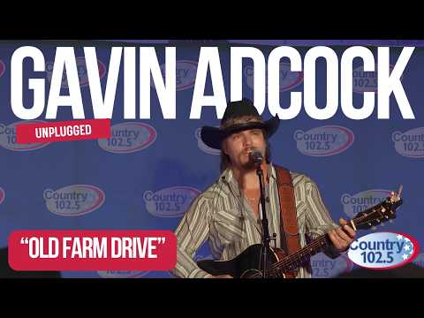 Gavin Adcock - Old Farm Drive (Live Acoustic) | Country 102.5
