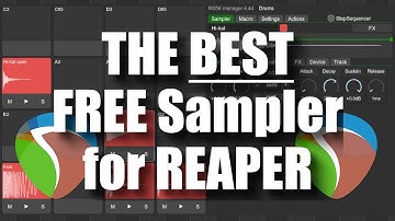 The Ultimate FREE Drum Rack for REAPER has been Upgraded! | How to Install and Use RS5K Manager V4