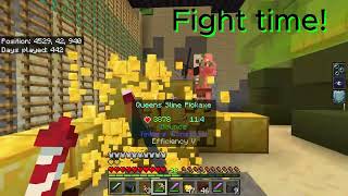 #minecraft fight featuring Secret Construction Co